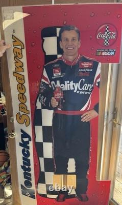Dale Jarrett #88 NASCAR Coca Cola Full Size Face For Vending Machine Plexiglas