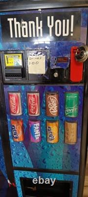 Dasani 8-Selection Can Soda Vending Machine with Bill Acceptor