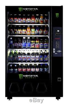 Dixie Narco 2145 Bev Max Soda Pop, Monster Graphics Drink Vending Machine