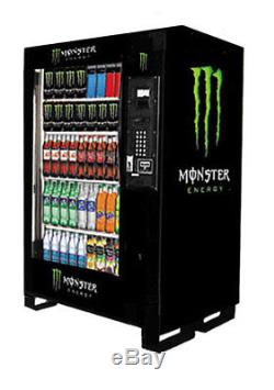 Dixie Narco 2145 Bev Max Soda Pop, Monster Graphics Drink Vending Machine