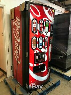Dixie Narco 276 Coke Bottle Drink Soda Pop Coin Dollar Vending Machine 115 Volt