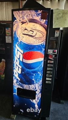 Dixie Narco 276e MDB Pepsi Bottle & Can Soda Vending Machine Drink Pop! WE SHIP Dixie Narco 276e MDB Pepsi Bottle & Can Soda Vending Machine Drink Pop! WE SHIP