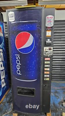 Dixie Narco 276e MDB Pepsi Bottle & Can Soda Vending Machine Drink Pop! WE SHIP