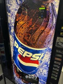 Dixie Narco 276e MDB Pepsi Bottle & Can Soda Vending Machine Drink Pop! WE SHIP Dixie Narco 276e MDB Pepsi Bottle & Can Soda Vending Machine Drink Pop! WE SHIP