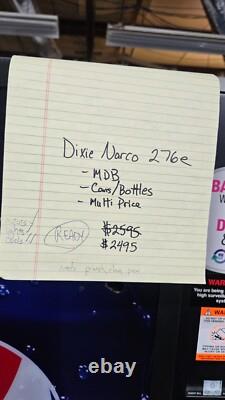 Dixie Narco 276e MDB Pepsi Bottle & Can Soda Vending Machine Drink Pop! WE SHIP