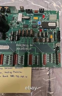 Dixie Narco 3000, 5000 Soda Vending Machine Driver Board Dn3000 Dn5000