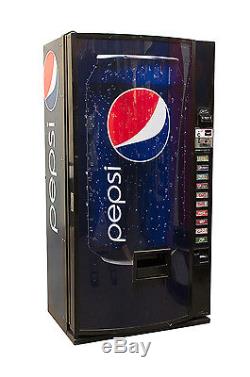 Dixie Narco 501 MC SIID Multi Price Soda Vending Machine with Pepsi Graphic