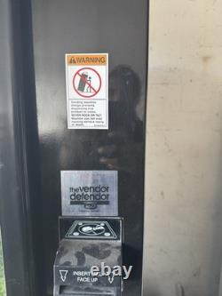 Dixie-Narco 501E Can Vending Machine Waterfall Graphic Bill Coin Acceptor