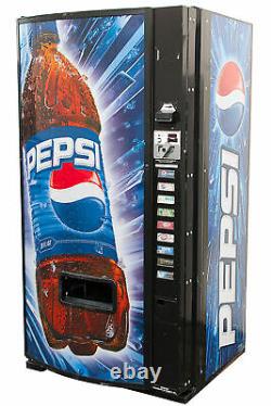 Dixie Narco 501E Pepsi Soda Vending Machine With Nayax Card Reader FREE SHIPPING