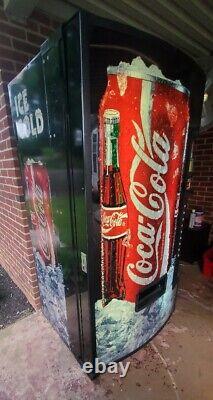 Dixie Narco 501E Soda Vending Machine Cans & Bottles (PICK UP ONLY 17331)