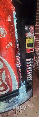 Dixie Narco 501E Soda Vending Machine Cans & Bottles (PICK UP ONLY 17331)