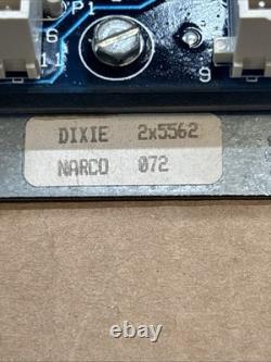 Dixie Narco 501T Soda Vending Machine Board Part No 2X5562