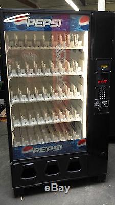 Dixie Narco 5591 Bottle Drop Soda Vending Machine With Bills & Coins Made in USA