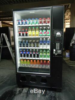 Dixie Narco 5591 Glass Front Can Bottle Soda Energy Drink Vending Machine