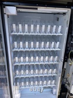 Dixie Narco Bev Max 6 Glass Front Soda Vending Machine Card Reader Media Touch