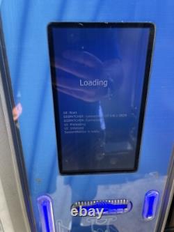 Dixie Narco Bev Max 6 Glass Front Soda Vending Machine Card Reader Media Touch