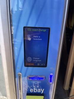 Dixie Narco Bev Max 6 Glass Front Soda Vending Machine Card Reader Media Touch