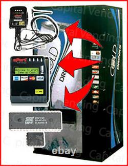 Dixie Narco Cold Drink Soda Vending Machine with Credit Card Reader