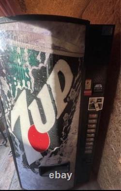 Dixie-Narco E Model DNCB 7UP Soda Vending Machine Commercial Cold Beverage