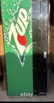 Dixie-Narco E Model DNCB 7UP Soda Vending Machine Commercial Cold Beverage