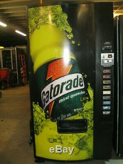Dixie Narco/Gatorade 501-E Bottles/Cans Soda Vending Machine (CCard Capable)SALE