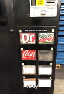 Dixie Narco Soda Vending Machine Dncb 501t/s 11-8 Has 8 Selections 115vac