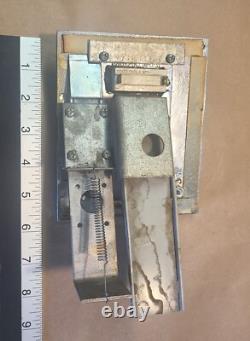 Dixie Narco vintage soda beverage vending machine coin inlet bezel assembly
