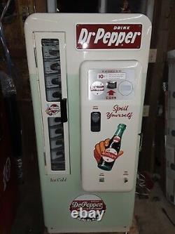 Dr. Pepper Coke Machine Cavalier 72 Professional Restoration Vendo 81 Texas done