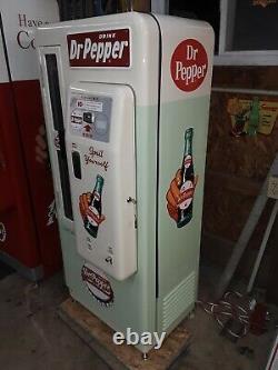 Dr. Pepper Coke Machine Cavalier 72 Professional Restoration Vendo 81 Texas done