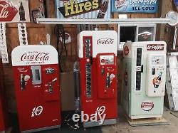 Dr. Pepper Coke Machine Cavalier 72 Professional Restoration Vendo 81 Texas done