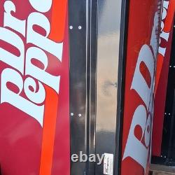 Dr Pepper Commercial MEI Soda Vending Machine Cold Beverage cans or bottles