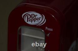 Dr Pepper Upright Vending Machine Retro Mini Pop Soda Refrigerator Pop Cooler