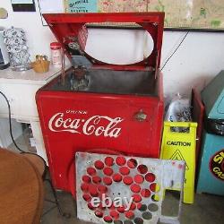 Drink Coca Cola Water Bath 40 Glass Bottle Vending Machine See Desc MP885