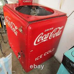 Drink Coca Cola Water Bath 40 Glass Bottle Vending Machine See Desc MP885