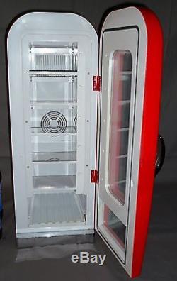 Drink-O-Matic Red Novelty Soda Vending Machine DR-3 10-Can Rare