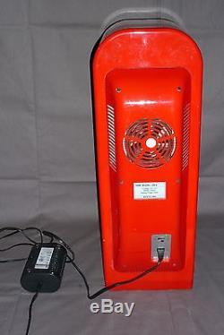 Drink-O-Matic Red Novelty Soda Vending Machine DR-3 10-Can Rare