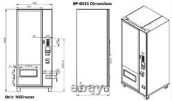 EPEX Beverage Combo Vending Machine with Stratified Temp Control