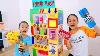 Elly Pretend Play Cardboard Soda Vending Machine Kids Toys