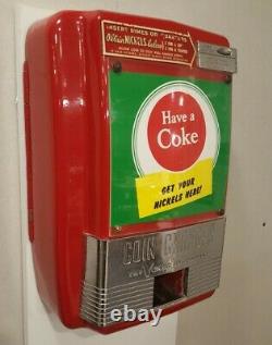 Excellent Fully Working! Vendo Coin Changer Coca Cola Nickel