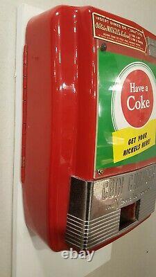 Excellent Fully Working! Vendo Coin Changer Coca Cola Nickel