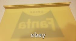 FANTA GRAPE DRINK Vtg 1960s Vending Machine INSERT PANEL Coca Cola 16 SODA SIGN