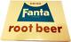 FANTA ROOT BEER Coke 60's VTG DISPLAY Vending Machine 16 Insert Panel SODA SIGN