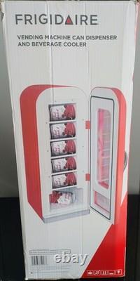 FRIGIDAIRE EFMIS045-RED Retro Vending Machine Can Dispenser & Beverage Cooler