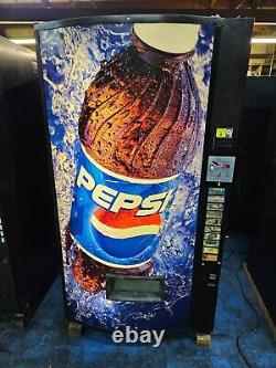 FULLY WORKING Vendo 480 Pepsi Multi Price Soda Vending Machine MDB $5 + WARRANTY