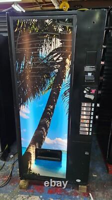 FULLY WORKING + WARRANTY! Vendo 621 8 sel MDB Can / Bottle Soda Vending Machine