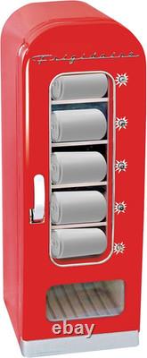 Frigidaire Retro Mini Vending Machine for Room Perfect for Office, Dorm Rooms, B