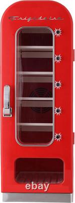 Frigidaire Retro Mini Vending Machine for Room Perfect for Office, Dorm Rooms, B