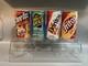Frito-Lay 1996 Acrylic Display of 4 Various Crunch Cans Vending Machine Chips