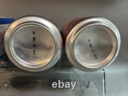 Frito-Lay 1996 Acrylic Display of 4 Various Crunch Cans Vending Machine Chips