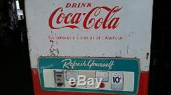 G-400-U2 VENDO Coca-Cola Glasco rare paper cup pop machine 1957 chevy ford Dodge